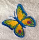Handtuch mit Schmetterling
